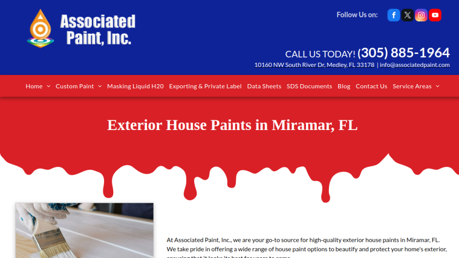 Associated Paint, Inc. website