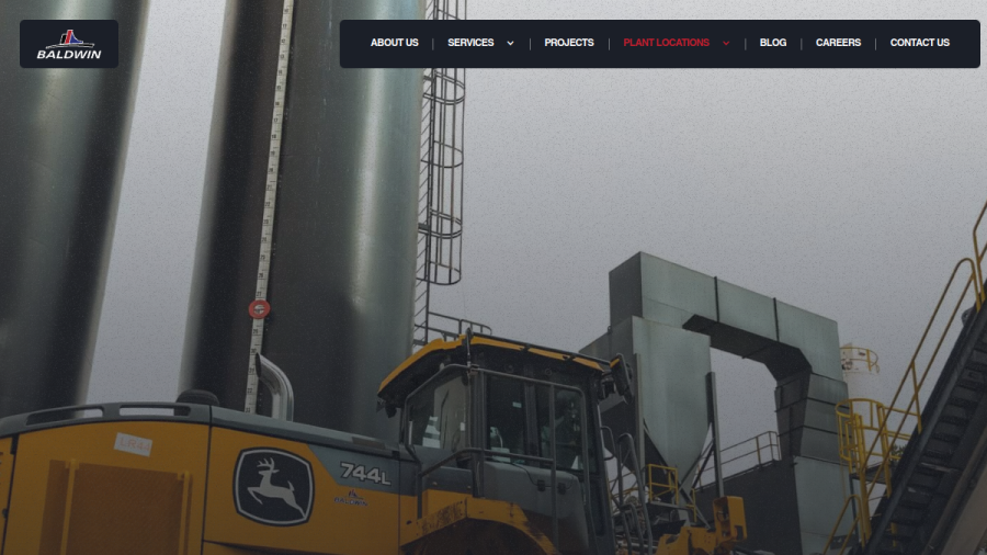 Baldwin Paving Co Inc website