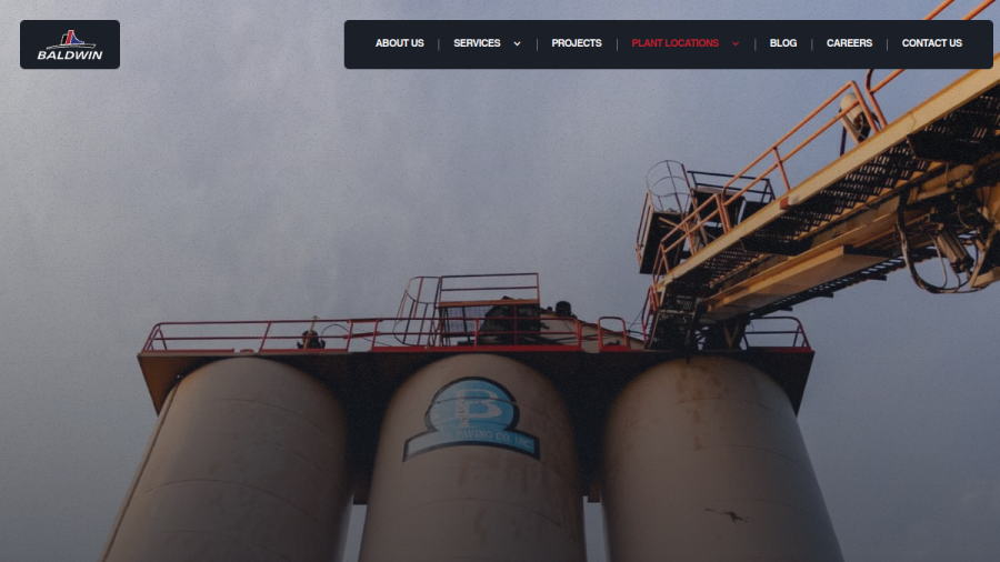 Baldwin Paving Co Inc website