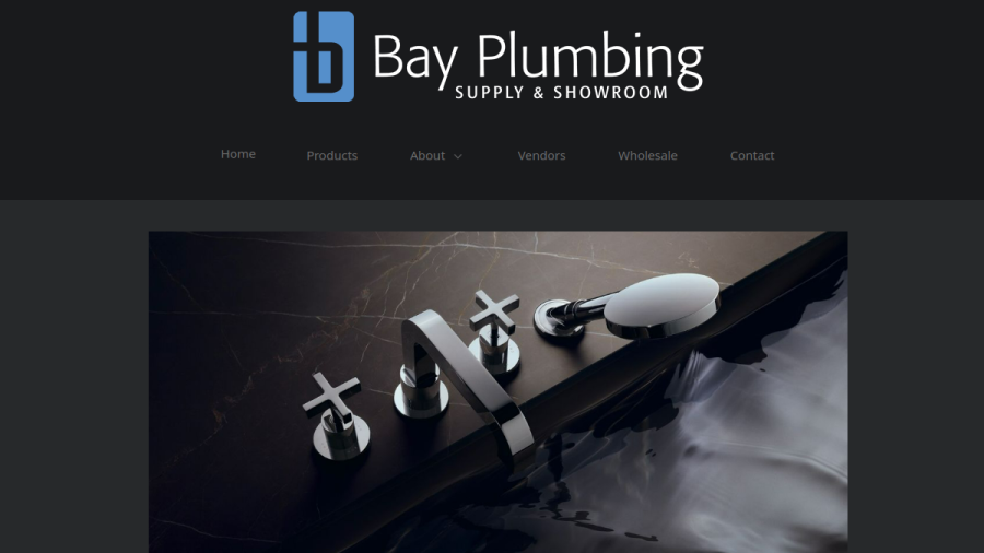 Bay Plumbing Supply website