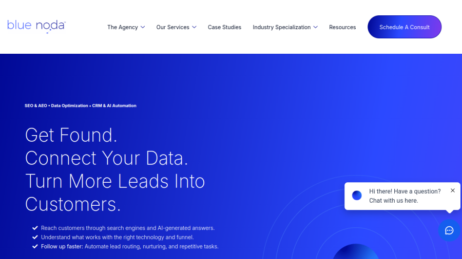 Blue Noda website
