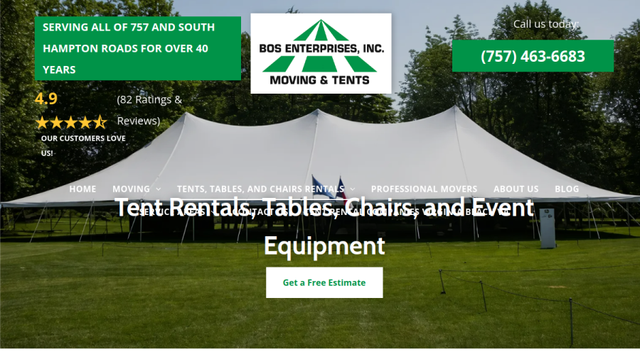 Bos Enterprises INC website