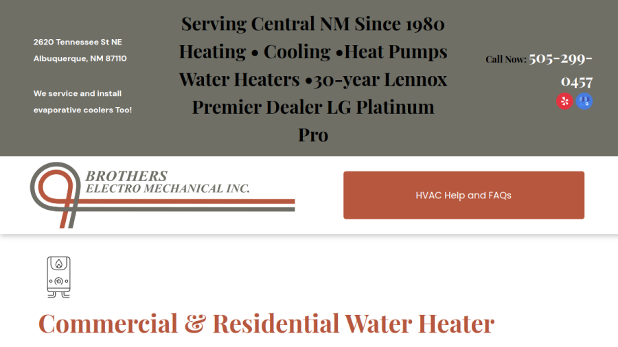 Brothers Electro Mechanical Inc website