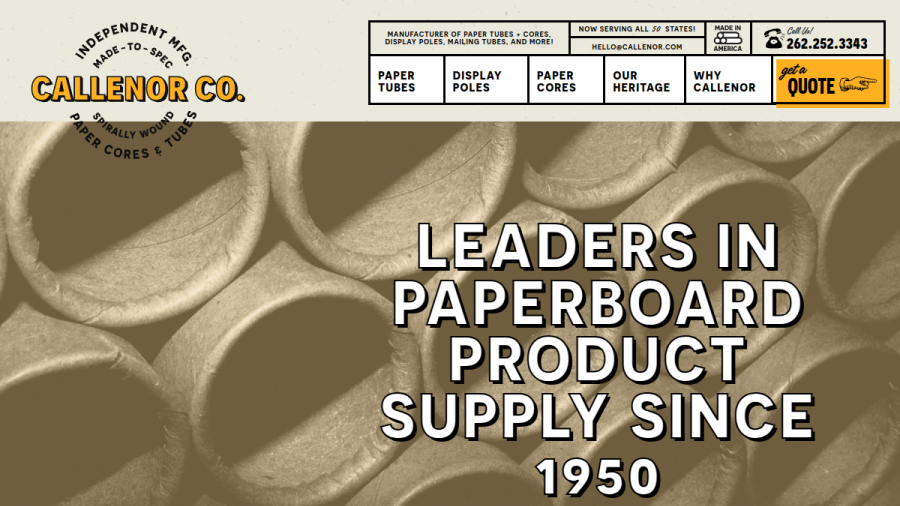 Callenor Company, Inc. website
