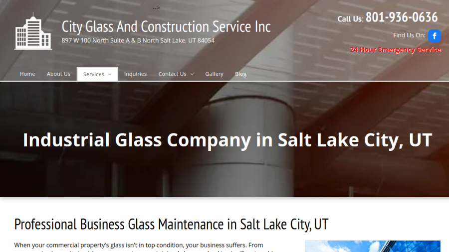 City Glass And Construction Service Inc website