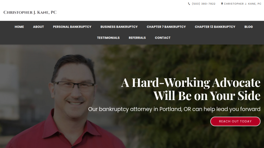 Christopher J. Kane, P.C. website