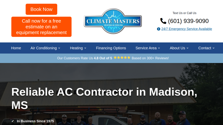 Climate Masters Inc website