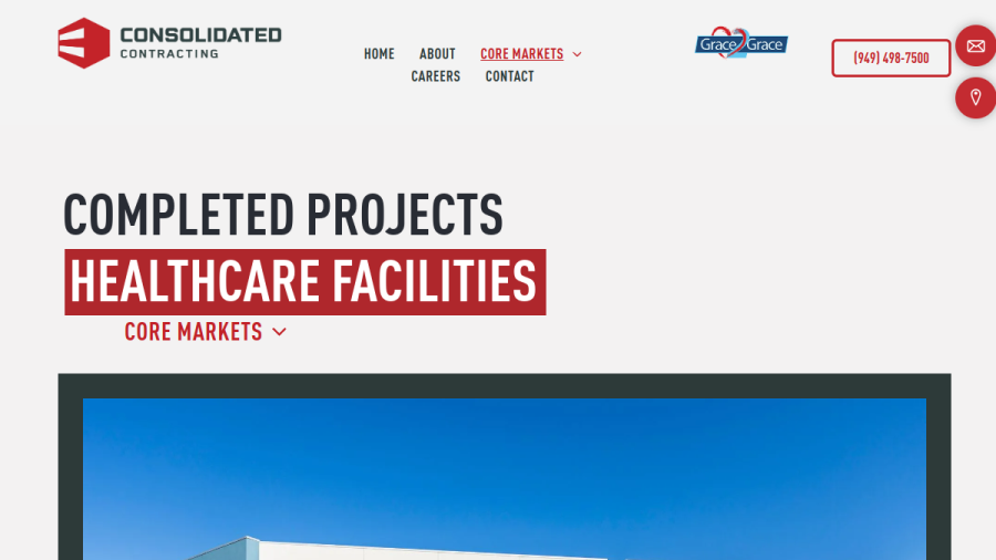 Consolidated Contracting Services website