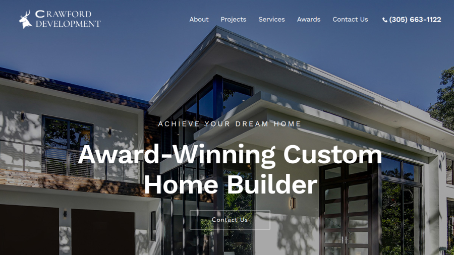 Crawford Development LLC website