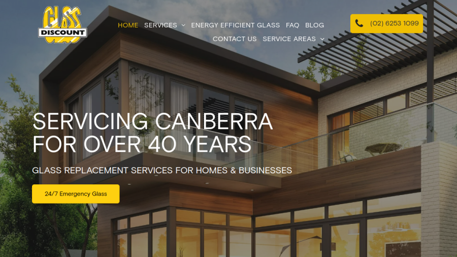 Discount Glass website