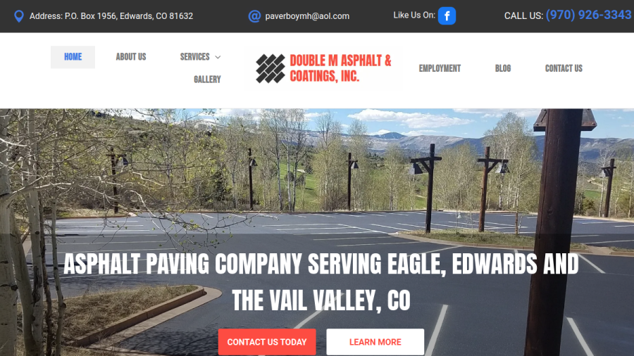 Double M Asphalt Coatings Inc website