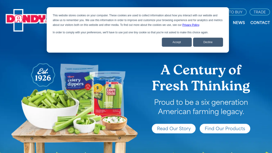 Duda Farm Fresh Foods Inc website