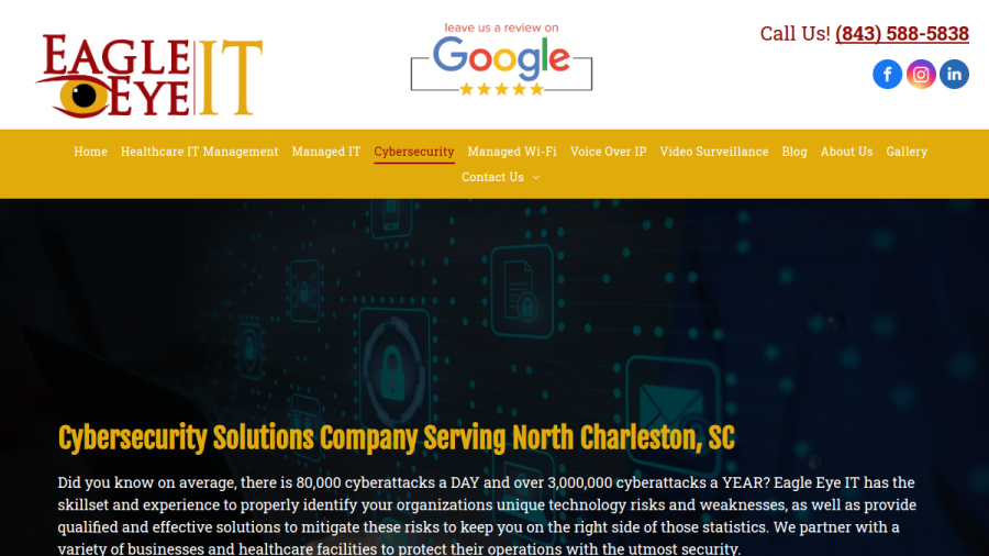 Eagle Eye IT website