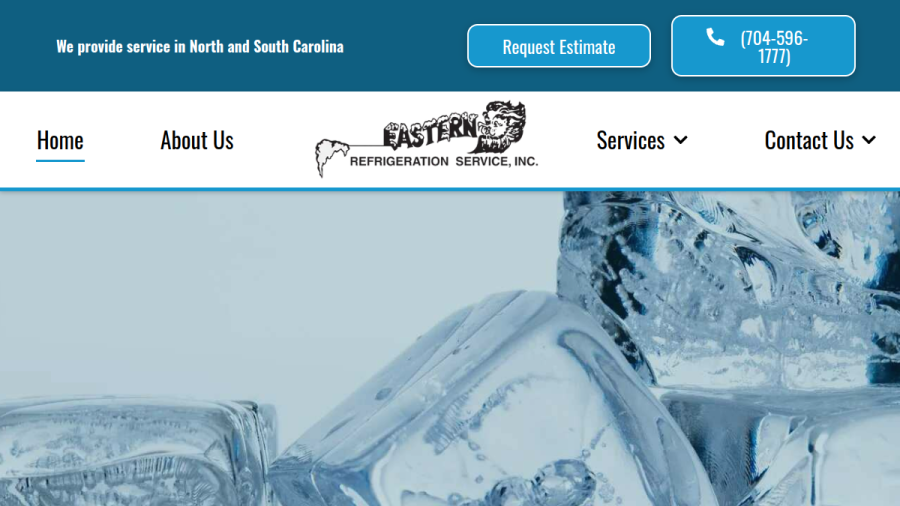 Eastern Refrigeration Service Inc website