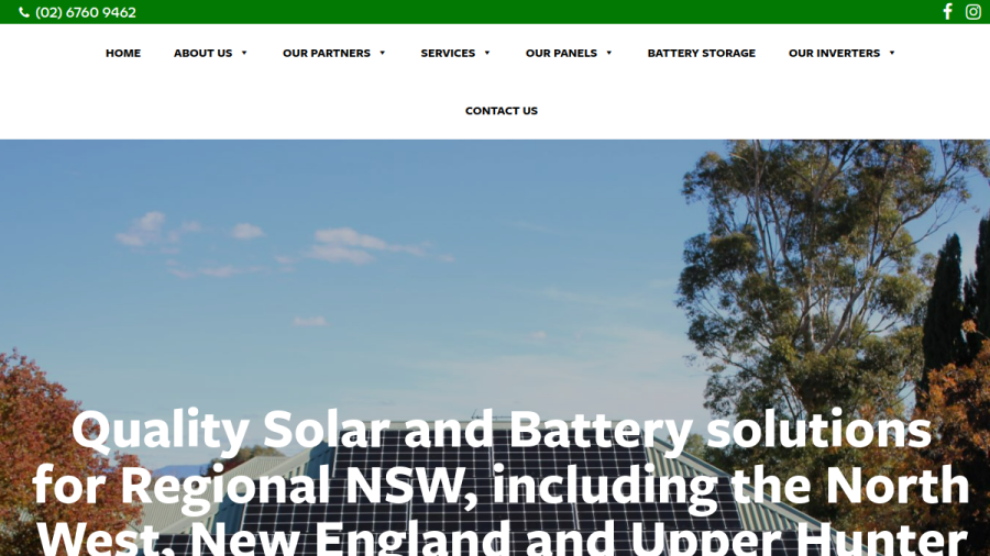 Eco Energy & Solar Solutions website