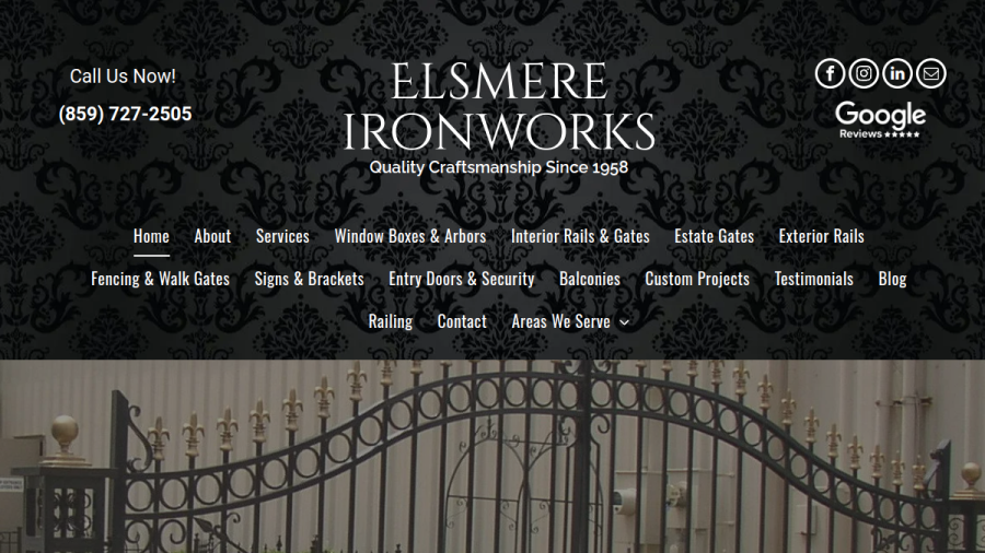 Elsmere Ironworks website