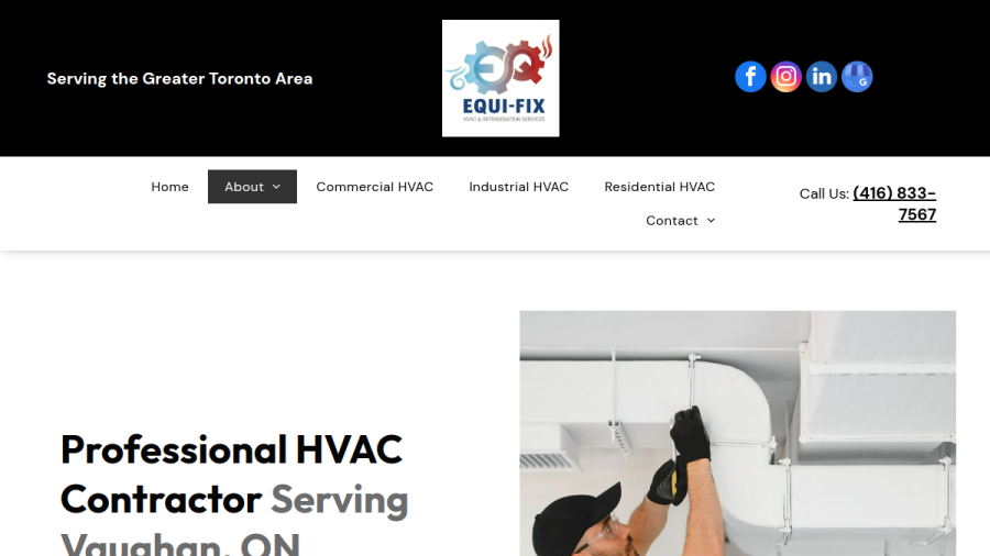 EquiFix website