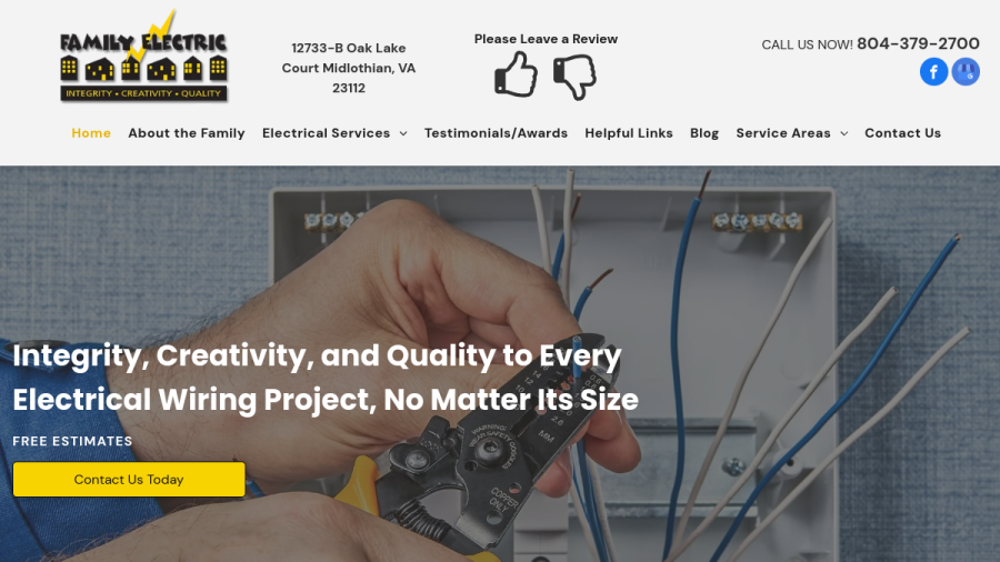 Family Electric Inc website