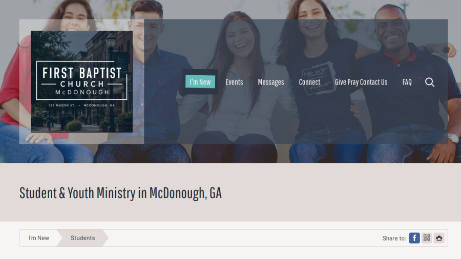 First Baptist Church of McDonough website