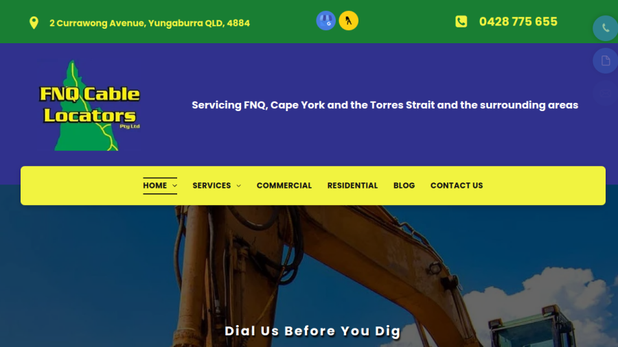 FNQ Cable Locators/Online Communications website
