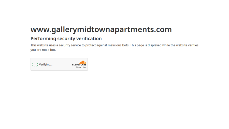 The Gallery Midtown website screenshot
