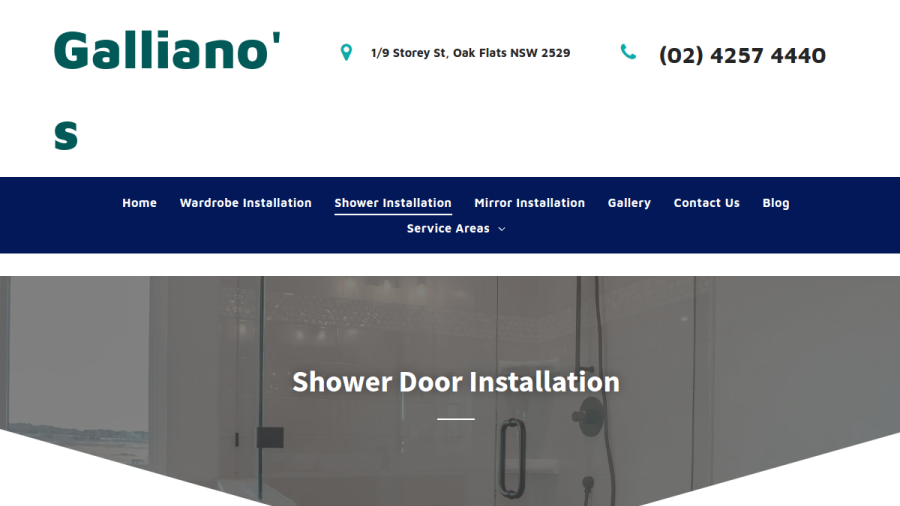 Gallianos and Co website