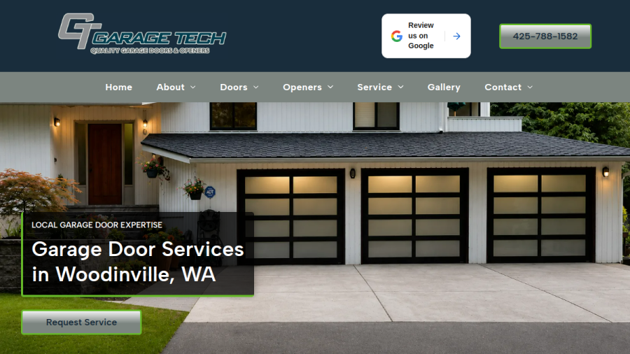 Garage Tech website