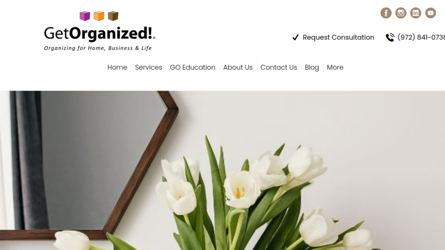 Get Organized! website
