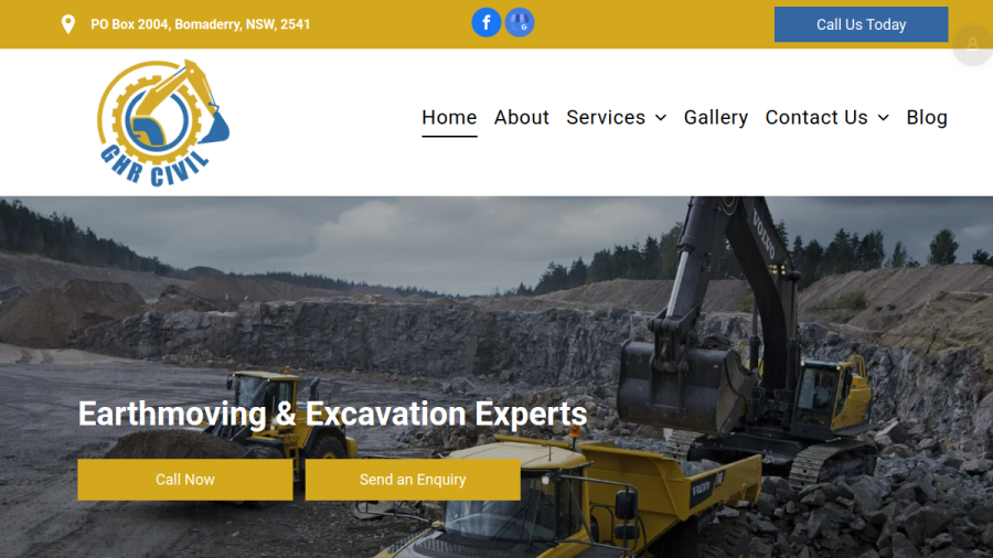 GHR Civil website