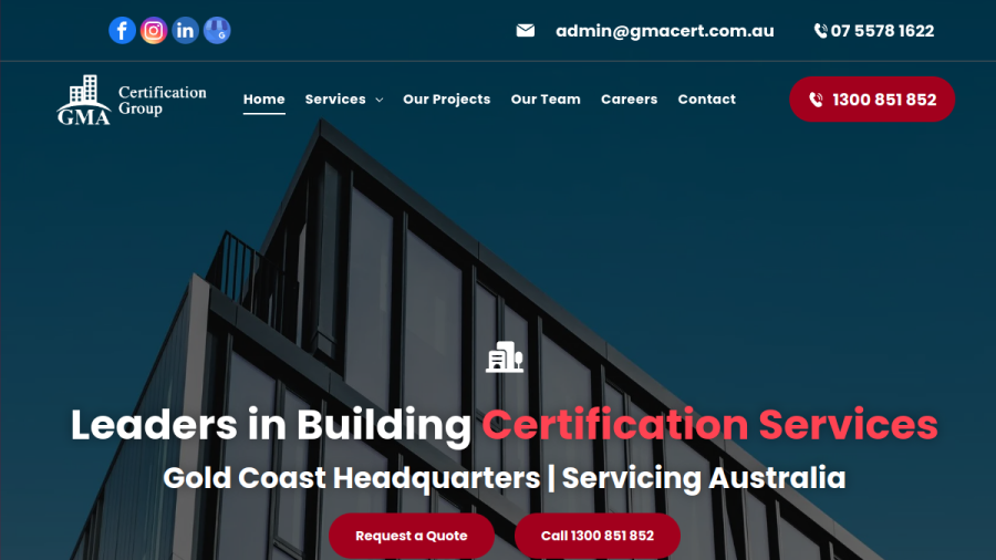 GMA Certification Group website