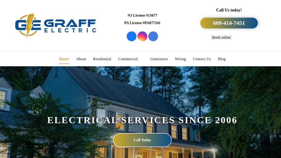 Graff Electric LLC website