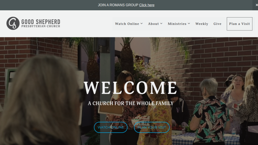 Good Shepherd Presbyterian Church (ECO) website