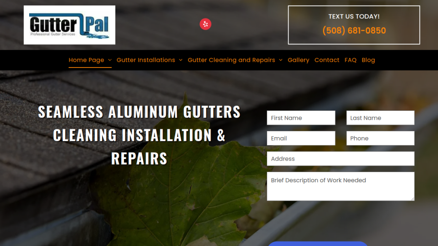 Gutter Pal website