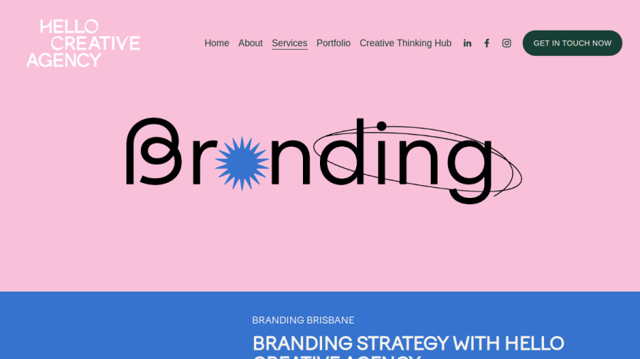 Hello Creative Agency website