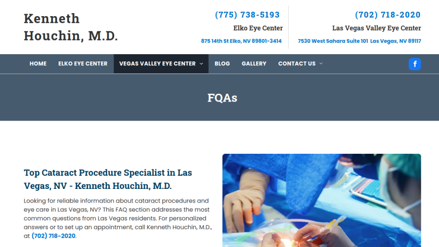 Kenneth Houchin MD website