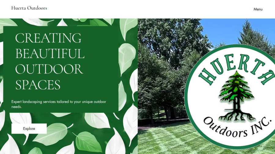 Huerta Outdoors INC website screenshot