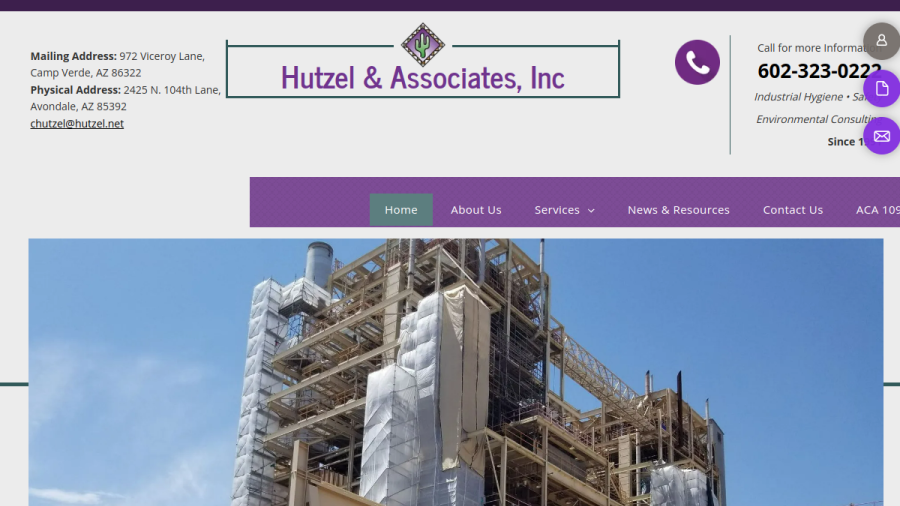 Hutzel & Associates, Inc website