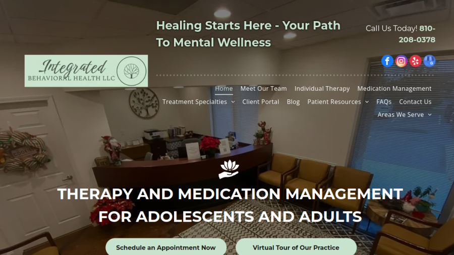 Integrated Behavioral Health website