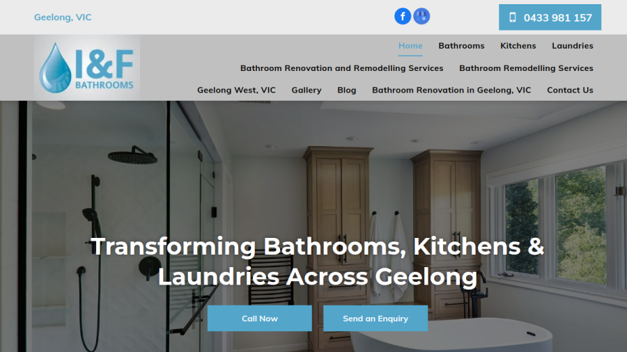 I & F Bathrooms website