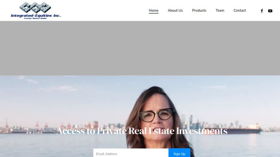 Integrated-Equities Inc. website