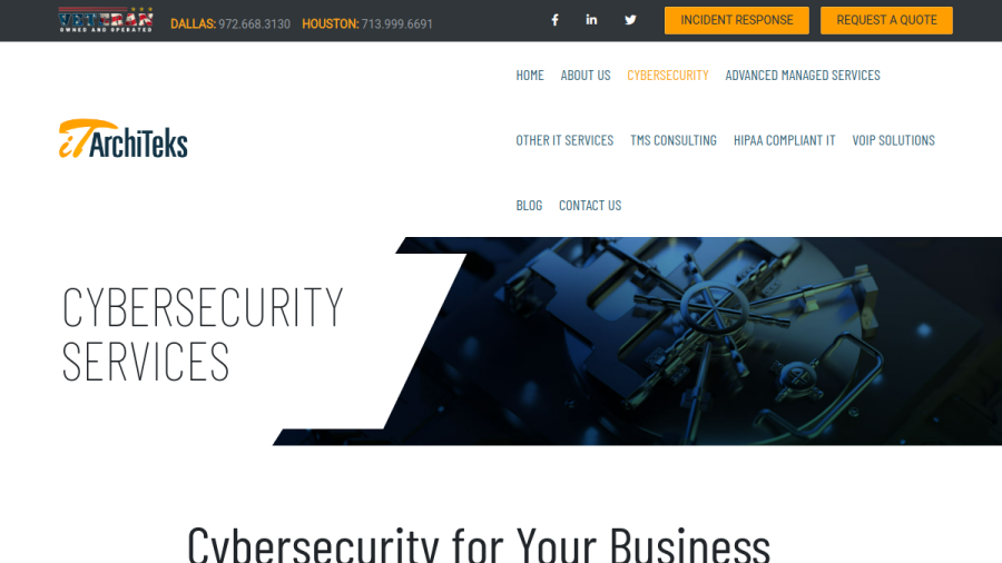 IT ArchiTeks website