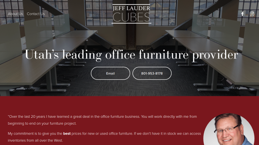 Jeff Lauder Cubes website