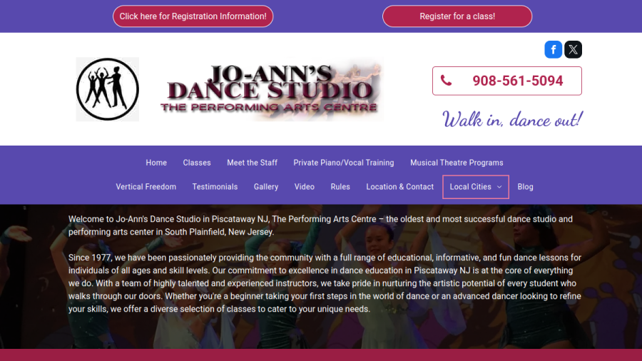 Jo-Ann's Dance Studio-The Performing Arts Centre website