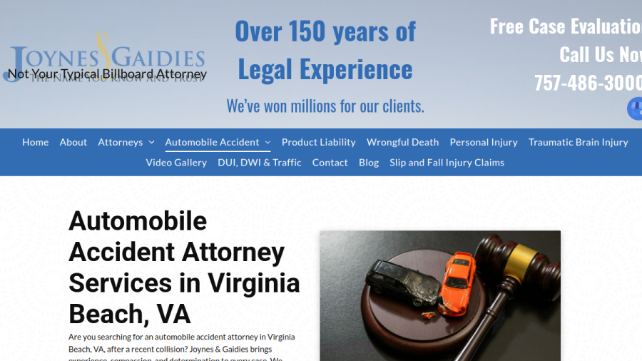 Joynes & Gaidies website