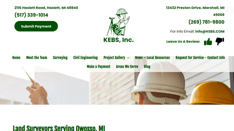 Kebs Inc website