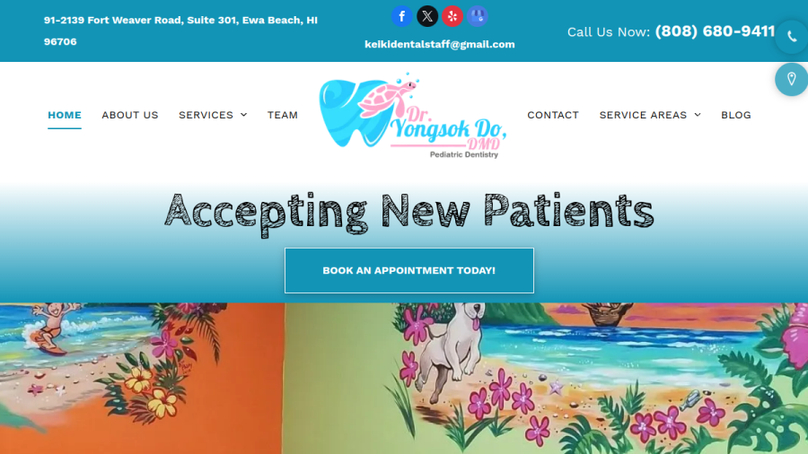 Yongsok Do, DMD, LLC/ DBA Keiki Dental website