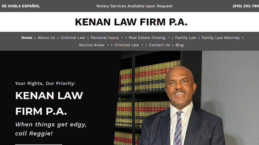 Kenan Reginald website