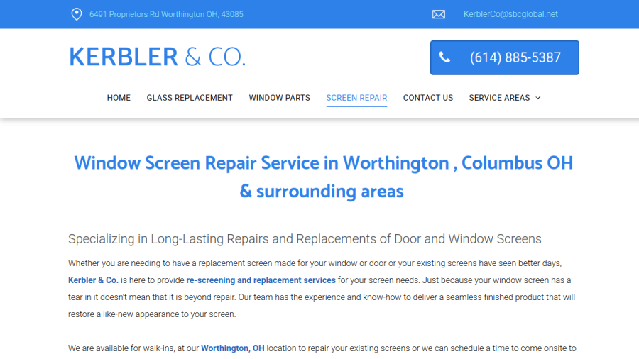 Kerbler & Co. website