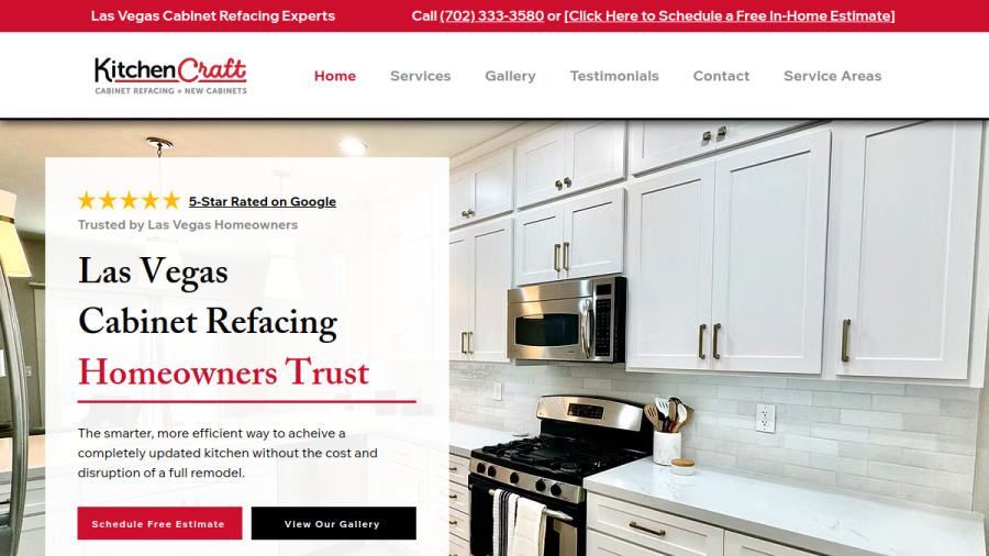 Kitchen Craft website