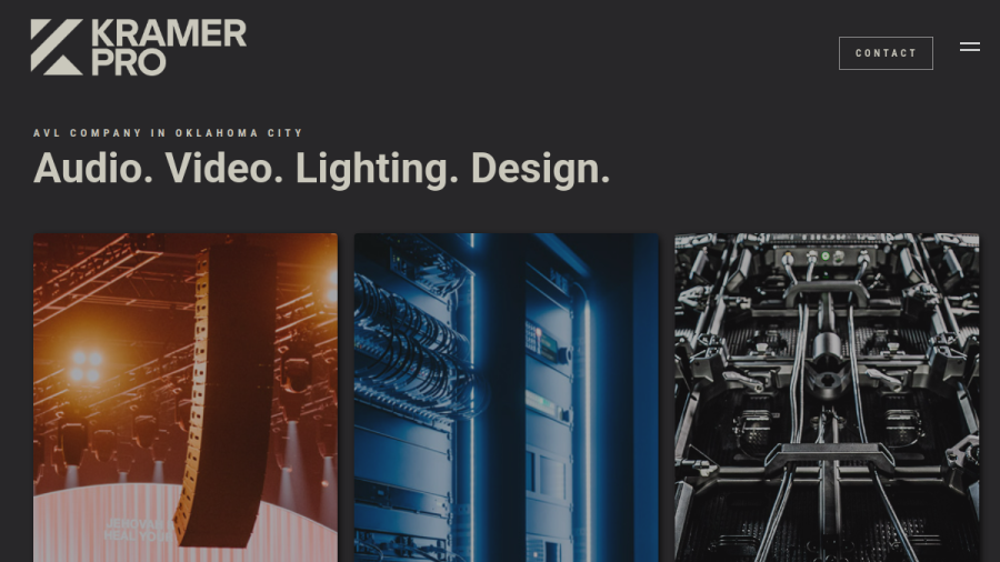 KRAMER PRO website